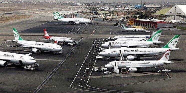 پروازهای فرودگاه مهرآباد لغو شده یا با تاخیر انجام می شوند