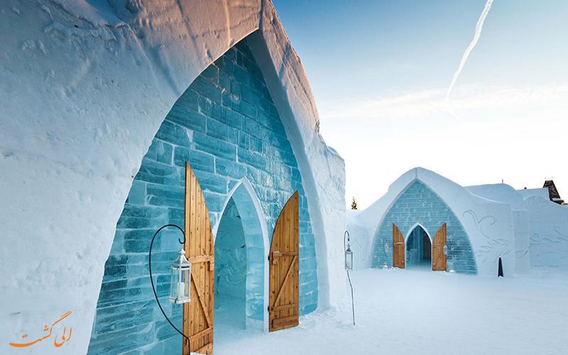 آشنایی با هتل یخی کبک در کانادا