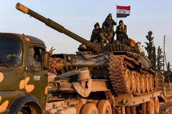 ارسال تجهیزات نظامی گسترده ارتش سوریه به حومه جنوبی ادلب
