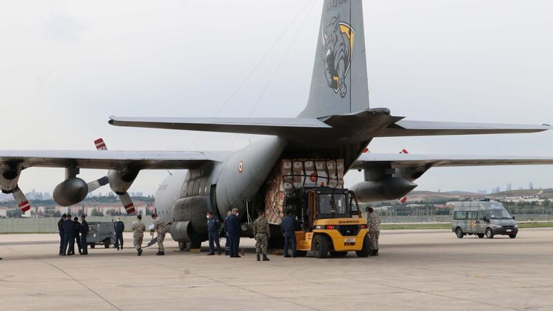 دومین محموله کمک های کرونایی ترکیه به آمریکا ارسال شد