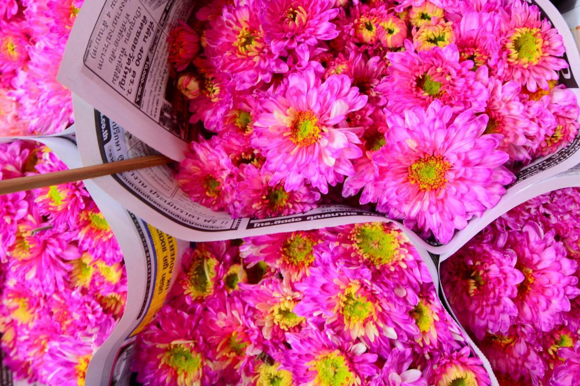 آشنایی با بازار گل بانکوک