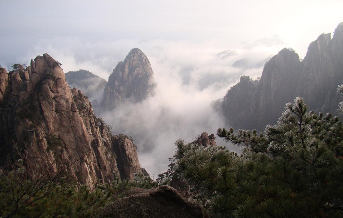 yellow mountains