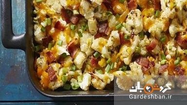 طرز تهیه کاسرول گل کلم برای صبحانه