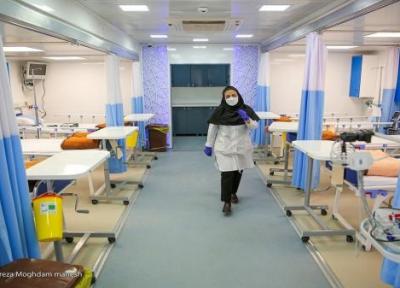 بیمارستان صحرایی مسیح دانشوری برای بیماران کرونایی راه اندازی شد
