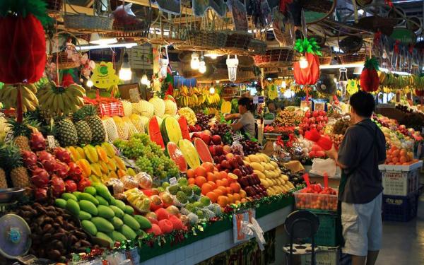 بازار بنزان پوکت (تایلند)