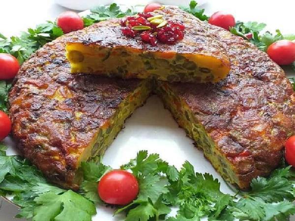 خوشمزه ترین کوکو لوبیا سبز و هویج با چند ترفند ساده!