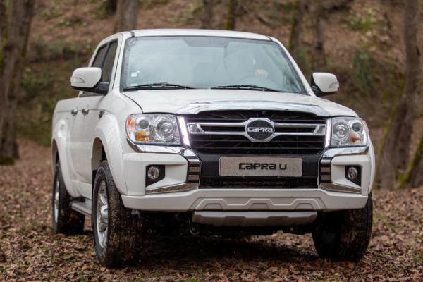 فروش نقدی پیکاپ کاپرا U دوکابین با قیمت قطعی و تحویل فوری