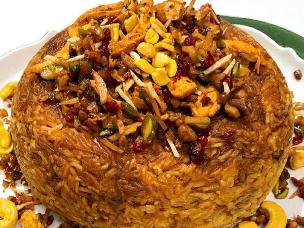 ته چین رشته پلو با مرغ ، ترفندهای ته چین بدون بوی زهم تخم مرغ