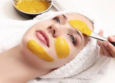 روش تهیه ماسک تخم مرغ و زردچوبه؛ ماسک ضد پیری
